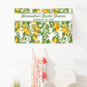 Creëer Uw eigen partijbanner Lemon-achtergrond Spandoek (Insitu)