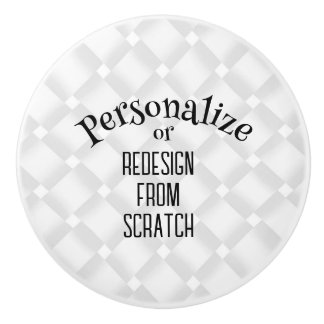 Creëer uw eigen — pas dit aan keramische knop