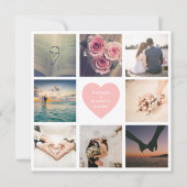 Creëer Uw eigen Pas getrouwd bruiloft Jubileum Fot Kaart (Voorkant)