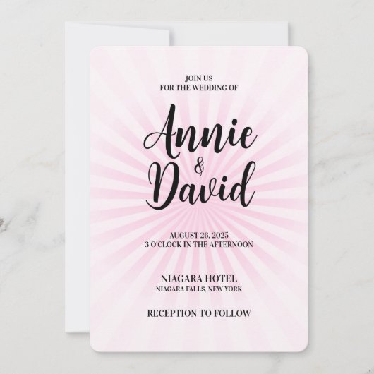 Creëer uw eigen pastel retro starburst kaart (Voorkant)