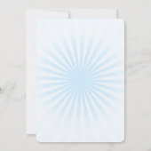 Creëer uw eigen pastel retro starburst kaart (Achterkant)