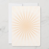 Creëer uw eigen pastel retro starburst kaart (Achterkant)