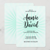 Creëer uw eigen pastel retro starburst kaart (Voorkant / Achterkant)