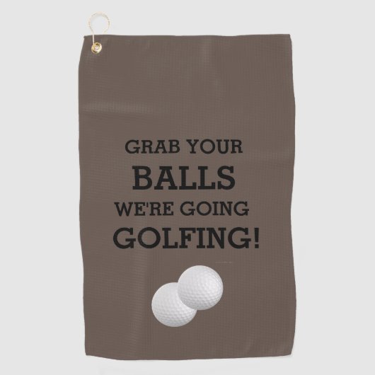 Creëer Uw eigen perfecte Golfhanddoeken Golfhanddoek (Voorkant)