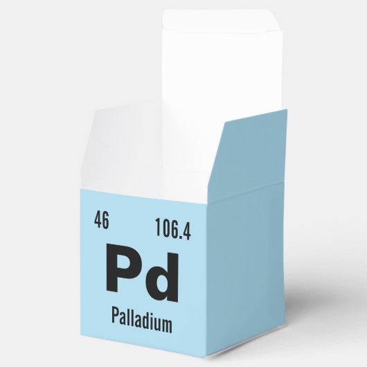 Creëer uw eigen Periodieke Lijst van de Elementen Bedankdoosjes (Geopend)