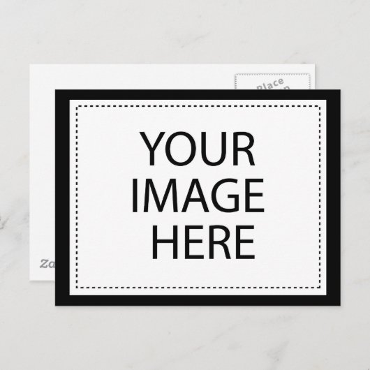 CREËER UW EIGEN - PERSONALISEER DIT BRIEFKAART (Voorkant / Achterkant)