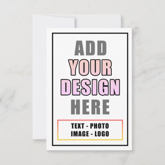 Creëer uw eigen personaliseren Teacher Afbeelding Bedankkaart (Voorkant)