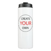 Creëer Uw eigen persoon - persoonlijke reis / aang Thermosbeker (Voorkant)