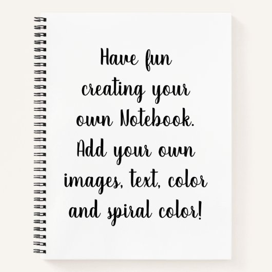 Creëer Uw eigen  persoonlijk Notitieboek (Voorkant)