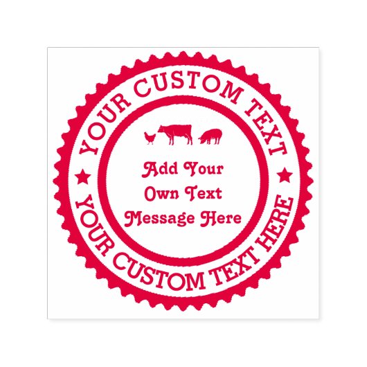 Creëer Uw eigen persoonlijke Afbeelding voor tekst Zelfinktende Stempel (Design)