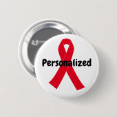 Creëer Uw eigen persoonlijke bewustmakingslint Ronde Button 5,7 Cm (Voorkant /achterkant)