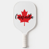 Creëer Uw eigen persoonlijke Canadese Rode Maple L Pickleball Paddle (Voorkant)
