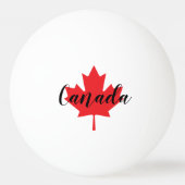 Creëer Uw eigen persoonlijke Canadese Rode Maple L Pingpongballen (Voorkant)
