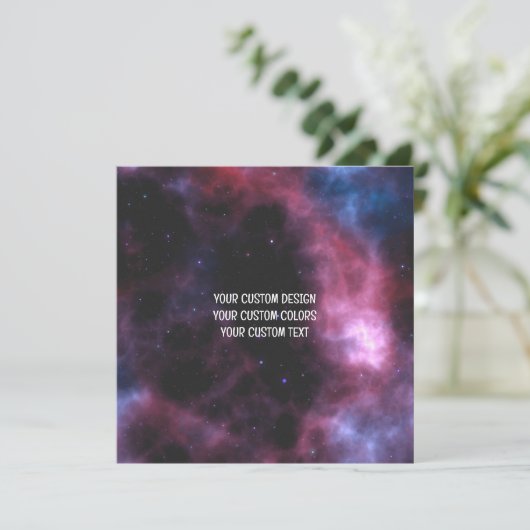 Creëer Uw eigen persoonlijke flat-Kaart (Staand voorkant)