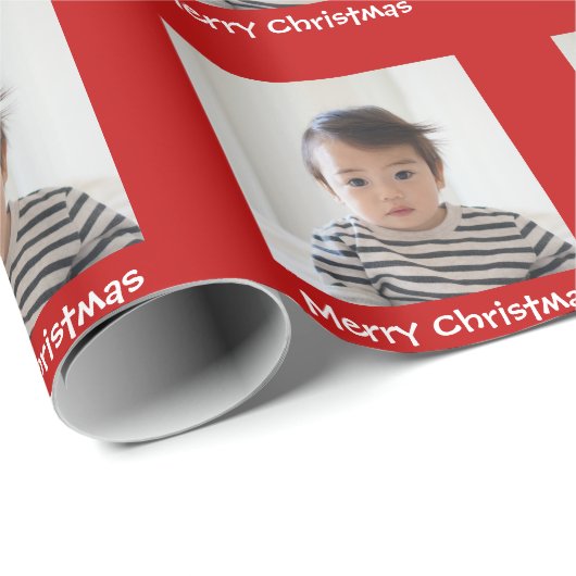 Creëer Uw eigen persoonlijke foto Cadeaupapier (Rol Hoek)