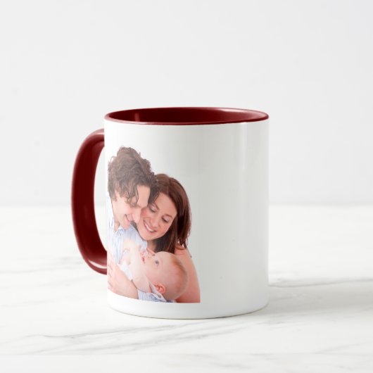 Creëer Uw eigen persoonlijke foto Mok (Voorkant links)