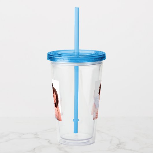 Creëer uw eigen persoonlijke gepersonaliseerde acryl drinkbeker (Rechts)