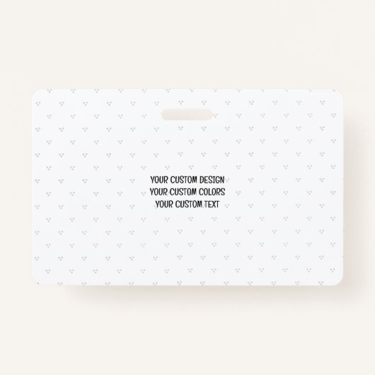 Creëer uw eigen persoonlijke gepersonaliseerde badge (Voorkant)