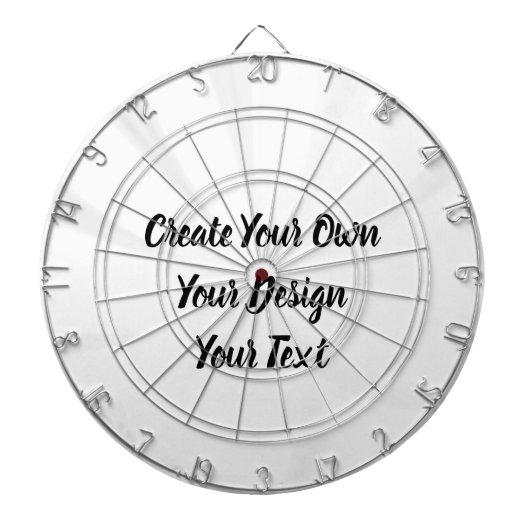 Creëer uw eigen persoonlijke gepersonaliseerde dartbord (Voorkant)