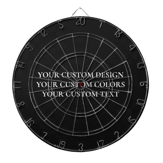 Creëer uw eigen persoonlijke gepersonaliseerde dartbord (Voorkant)