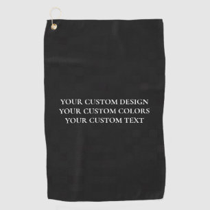 Creëer uw eigen persoonlijke gepersonaliseerde golfhanddoek