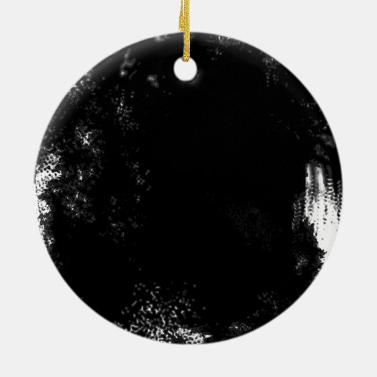 Creëer uw eigen persoonlijke gepersonaliseerde keramisch ornament (Achterkant)