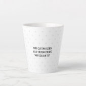 Creëer uw eigen persoonlijke gepersonaliseerde latte mok (Voorkant)