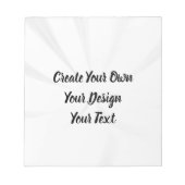 Creëer uw eigen persoonlijke gepersonaliseerde notitieblok (Voorkant)