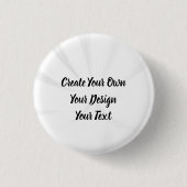 Creëer uw eigen persoonlijke gepersonaliseerde ronde button 3,2 cm (Voorkant)
