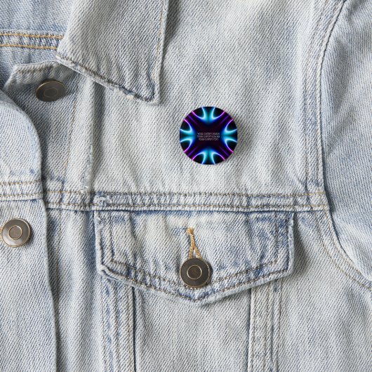 Creëer uw eigen persoonlijke gepersonaliseerde ronde button 3,2 cm (In situ)