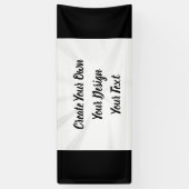 Creëer uw eigen persoonlijke gepersonaliseerde spandoek (Verticaal)