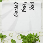 Creëer uw eigen persoonlijke gepersonaliseerde theedoek (Gevouwen)