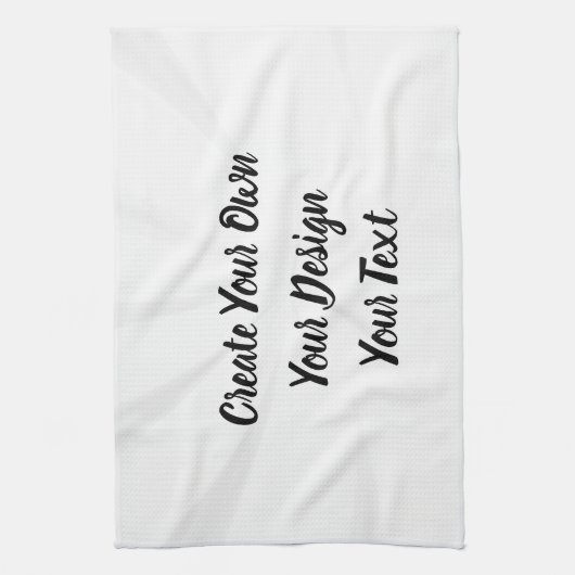 Creëer uw eigen persoonlijke gepersonaliseerde theedoek (Verticaal)