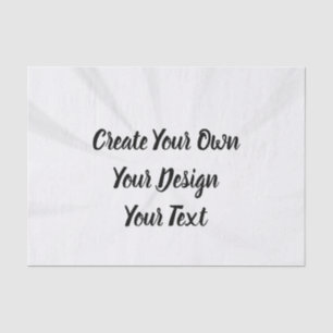 Creëer uw eigen persoonlijke gepersonaliseerde tissuepapier