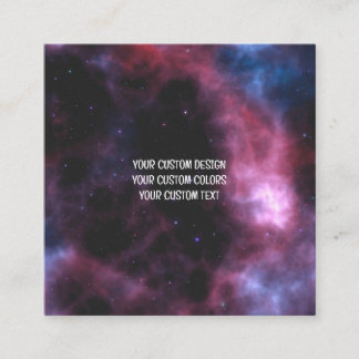 Creëer uw eigen persoonlijke gepersonaliseerde vierkante visitekaartje