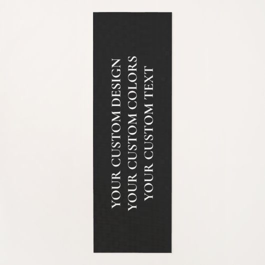 Creëer uw eigen persoonlijke gepersonaliseerde yogamat (Voorkant)