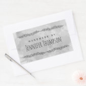 Creëer uw eigen persoonlijke handleiding gemaakt d rechthoekige sticker (Envelop)