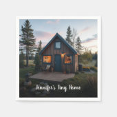 Creëer uw eigen persoonlijke kleine huisfoto servet (Voorkant)