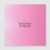 Creëer Uw eigen persoonlijke magneetkaart (Voorkant)