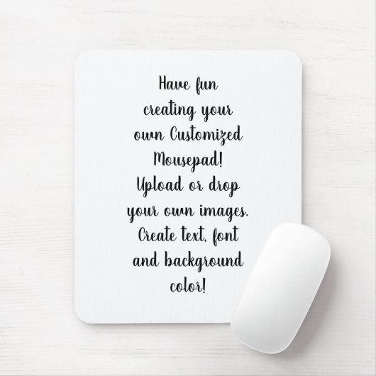 Creëer Uw eigen persoonlijke Muismat (Met muis)