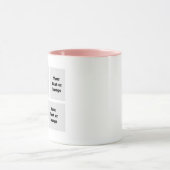 Creëer Uw eigen persoonlijke persoonlijke foto-Mok Mok (Midden)