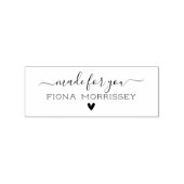 Creëer uw eigen persoonlijke wensen voor u 	rubberstempel (Gestempeld)