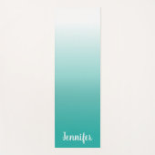 Creëer Uw eigen persoonlijke witte ombre Yogamat (Voorkant)