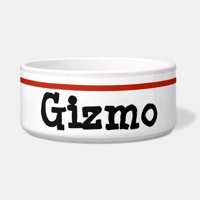 Creëer Uw eigen Pet Dish Voerbakje (Voorkant)