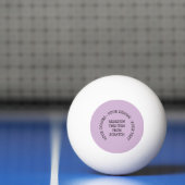 Creëer Uw eigen Pingpongballen (Net)