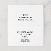 Creëer Uw Eigen Plaats Kaarten: Conferentie, Huwel (Buitenkant ongevouwen)