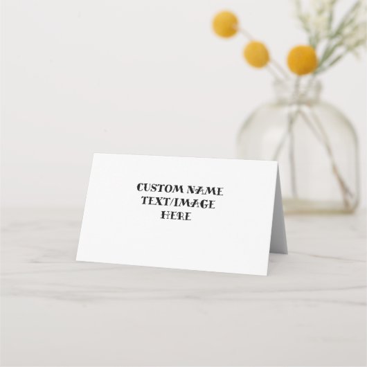 Creëer Uw Eigen Plaats Kaarten: Conferentie, Huwel (Achterkant)