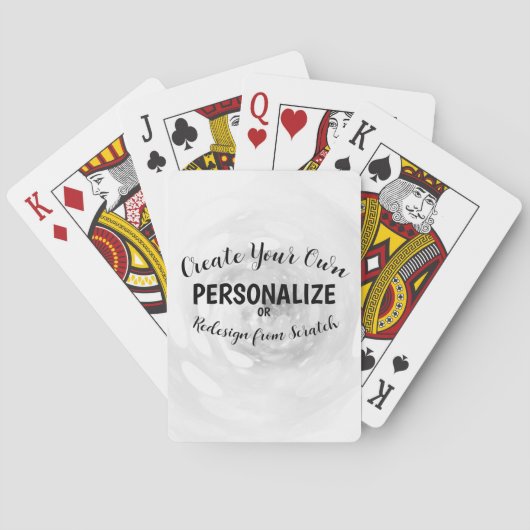 Creëer Uw eigen Pokerkaarten (Achterkant)