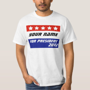 Creëer Uw eigen politieke patriottische koopwaar T-shirt