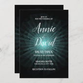 Creëer uw eigen polygoon sunburst bruiloft kaart (Voorkant / Achterkant)